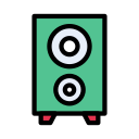 altavoz de subgraves icon