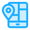 mapa móvil icon