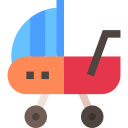 carrito de bebé icon