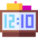 reloj digital icon