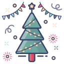 árbol de navidad icon