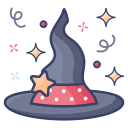 sombrero de bruja icon