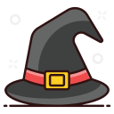 sombrero de bruja icon