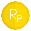 rupia indonesia icon