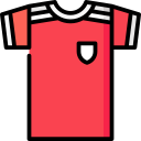 camiseta de fútbol icon