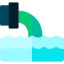 la contaminación del agua icon