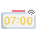 reloj digital icon