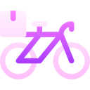 bicicleta de reparto icon