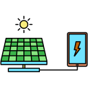 energía solar icon