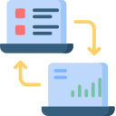 el intercambio de datos