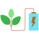 energía verde icon