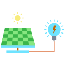 energía solar icon