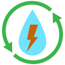 energía del agua icon