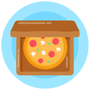 caja de pizza icon