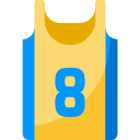 camiseta de baloncesto icon