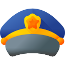 chapeau de policier 