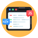 codificación web icon