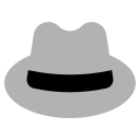 sombrero de fieltro icon