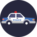 coche de policía icon