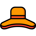 sombrero para el sol icon