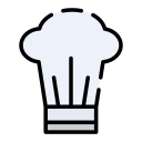 sombrero de cocinero icon