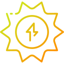 energía solar icon