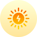 energía solar icon