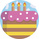 pastel de cumpleaños icon