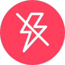 flash apagado icon