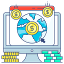 dinero online icon