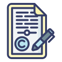 derechos de autor icon