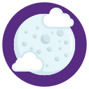 noche nublada icon