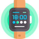 reloj digital icon