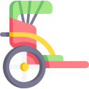 ciclo rickshaw icon