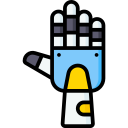 mano robótica icon