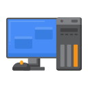 computadora de escritorio icon