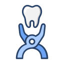 extracción dental icon