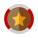 medalla estrella icon