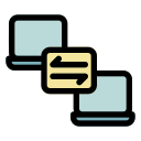 transferir datos icon