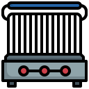 parrilla de barbacoa icon