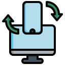 transferir datos icon