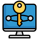 computadora segura icon