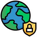 seguridad mundial icon