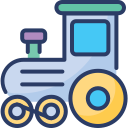 tren de juguete icon