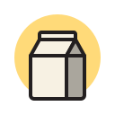 caja de leche icon