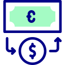 cambio de dinero icon