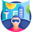 tour virtual icon