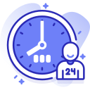 24 hours support 