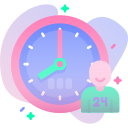 24 hours support icon