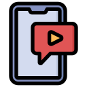 mensaje de video icon